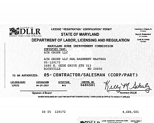 DC / VA / MD  Licensed and Insured