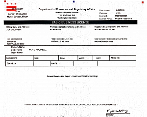 DC / VA / MD  Licensed and Insured